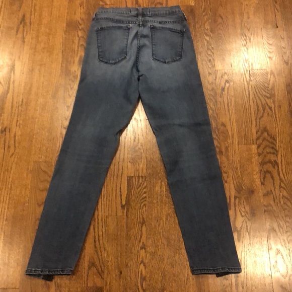 Flying Monkey blue faded skinny jeans with side stripe size 27 - Picture 5 of 6